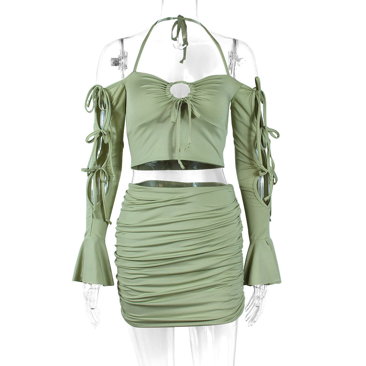 Ensemble femme deux pièces décolleté