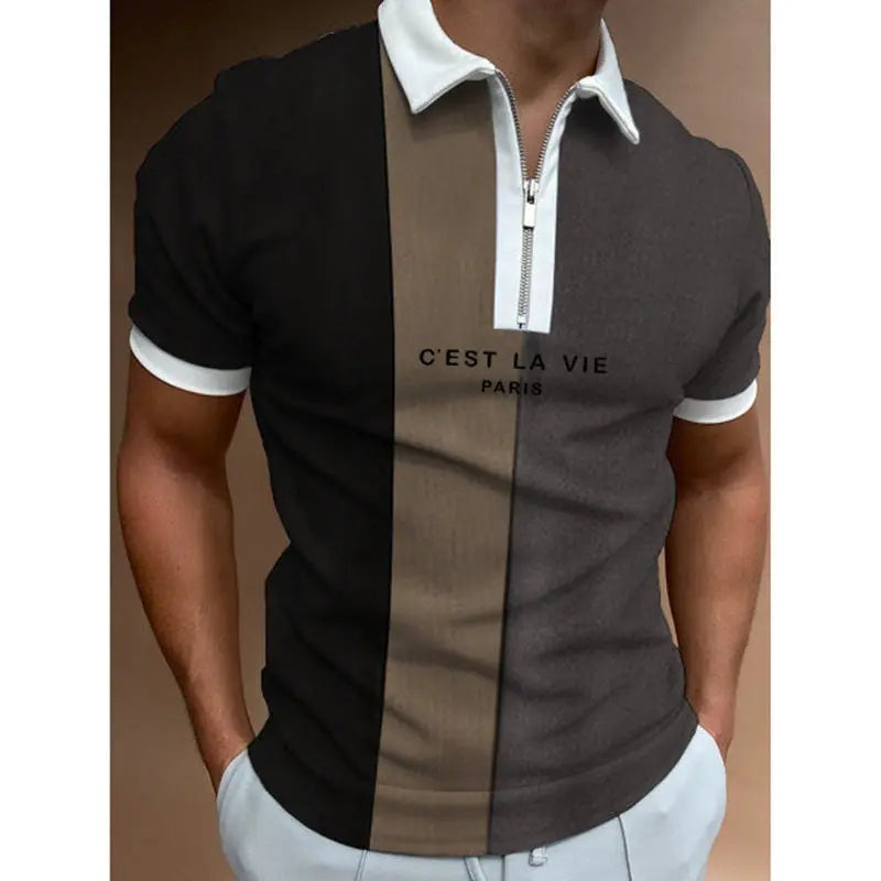 Polo de sport d’été pour homme Addict Fashion