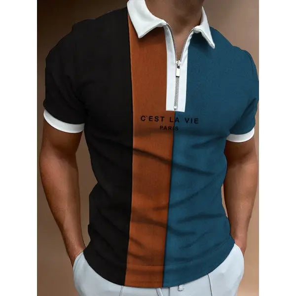Polo de sport d’été pour homme Addict Fashion