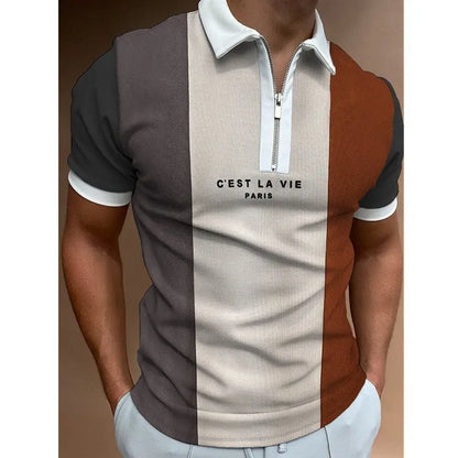 Polo de sport d’été pour homme Addict Fashion