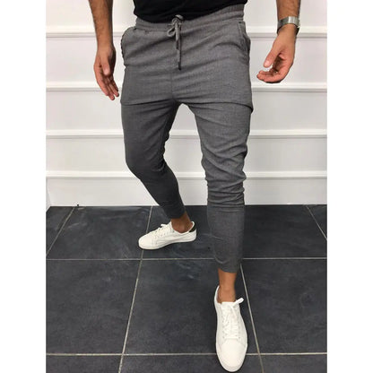 Pantalon de sport casual à lacets Addict Fashion