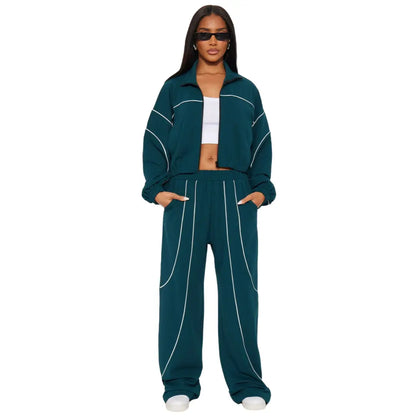 Ensemble Femme Pantalon Large Addict Fashion