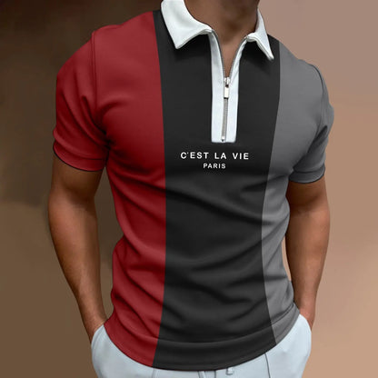 Polo de sport d’été pour homme Addict Fashion
