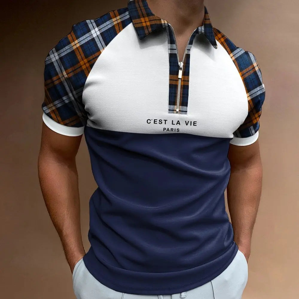 Polo de sport d’été pour homme Addict Fashion