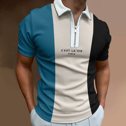 Polo de sport d’été pour homme Addict Fashion