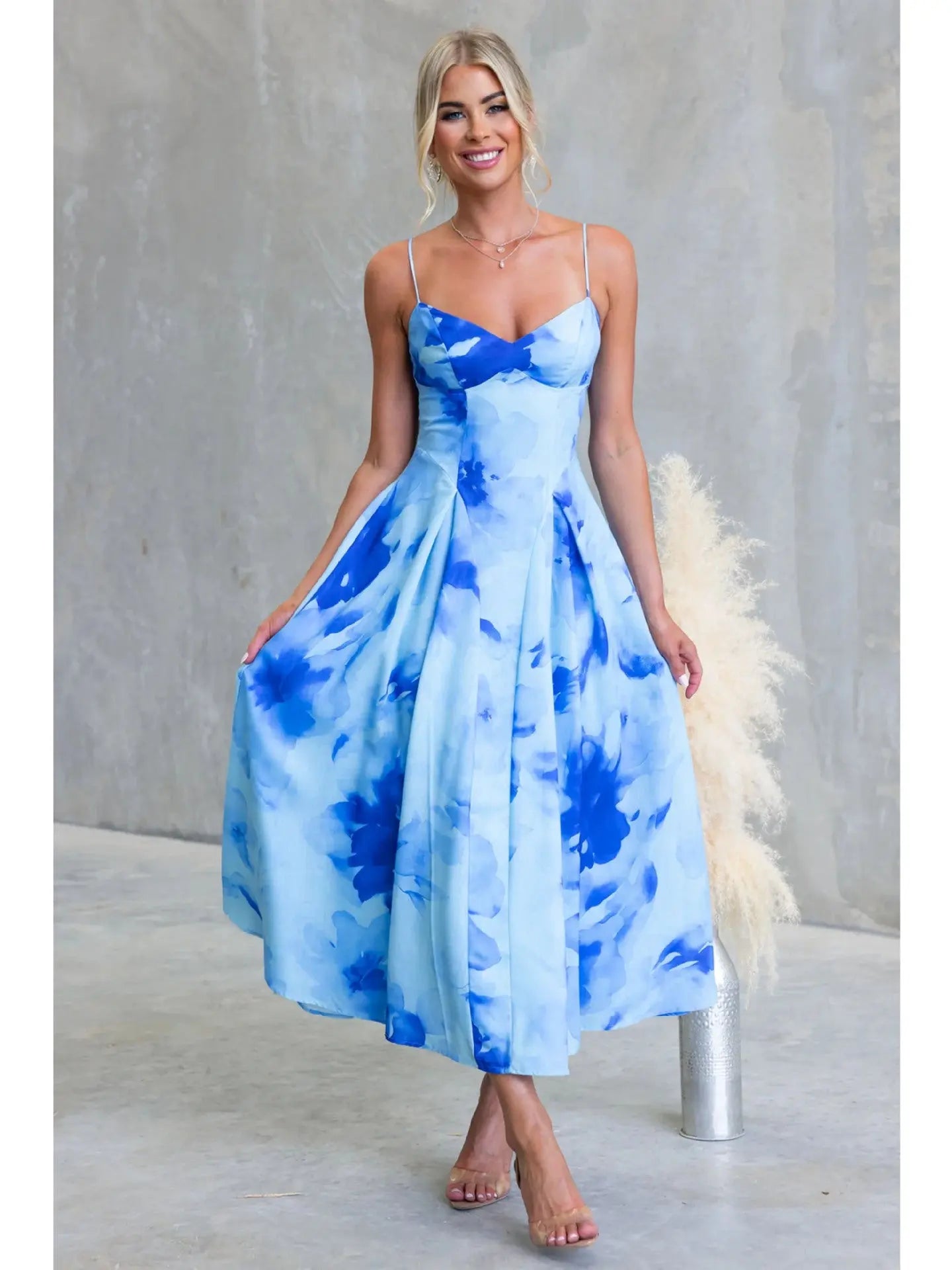 Robe Femme Fleurie Portefeuille Addict Fashion