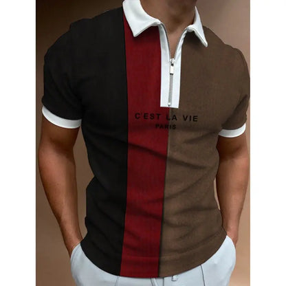Polo de sport d’été pour homme Addict Fashion