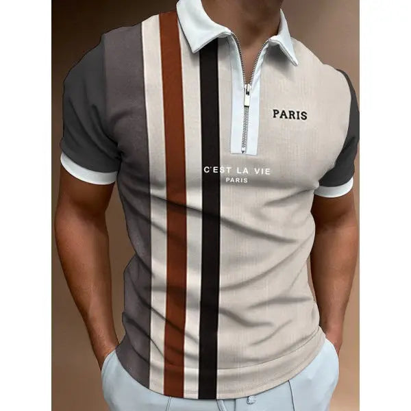 Polo de sport d’été pour homme Addict Fashion