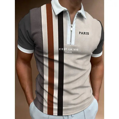 Polo de sport d’été pour homme Addict Fashion