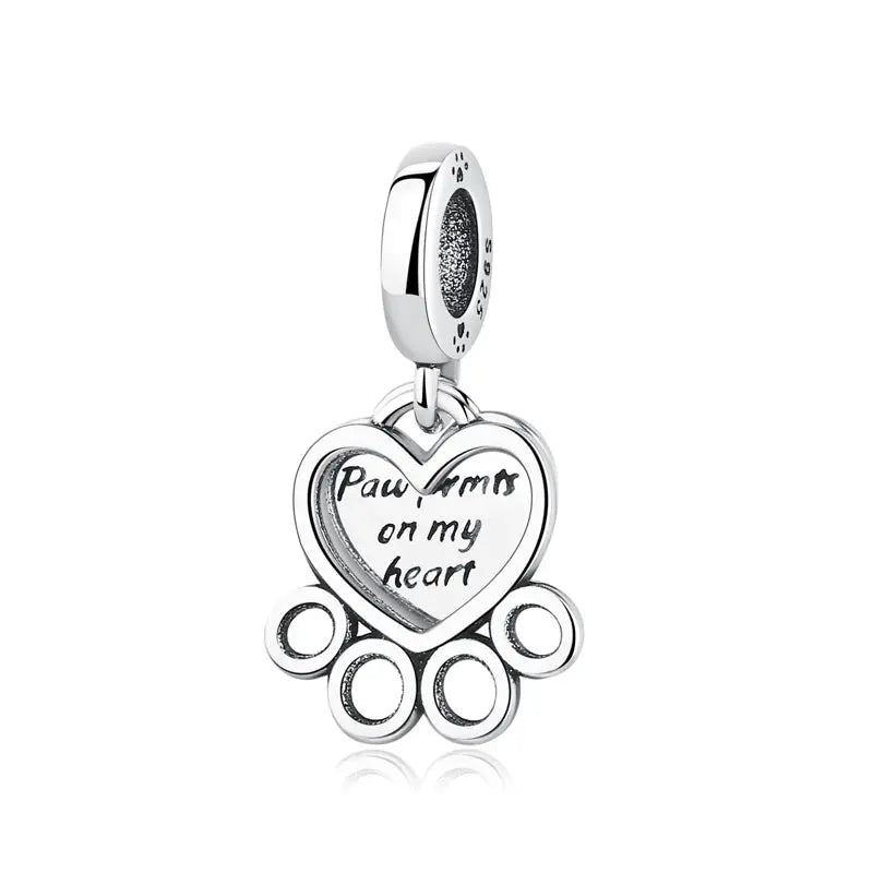 Pendentif patte animal en argent 925 Addict Fashion