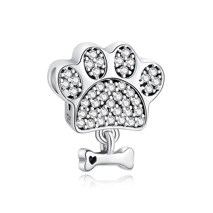 Pendentif patte animal en argent 925 Addict Fashion