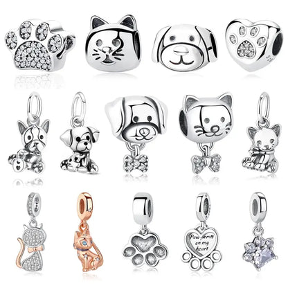 Pendentif patte animal en argent 925 Addict Fashion