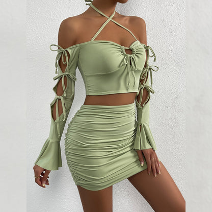 Ensemble femme deux pièces décolleté