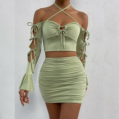 Ensemble femme deux pièces décolleté