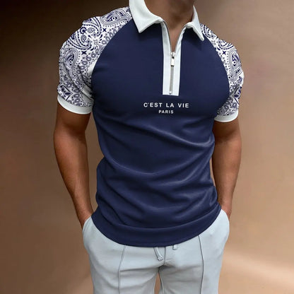 Polo de sport d’été pour homme Addict Fashion