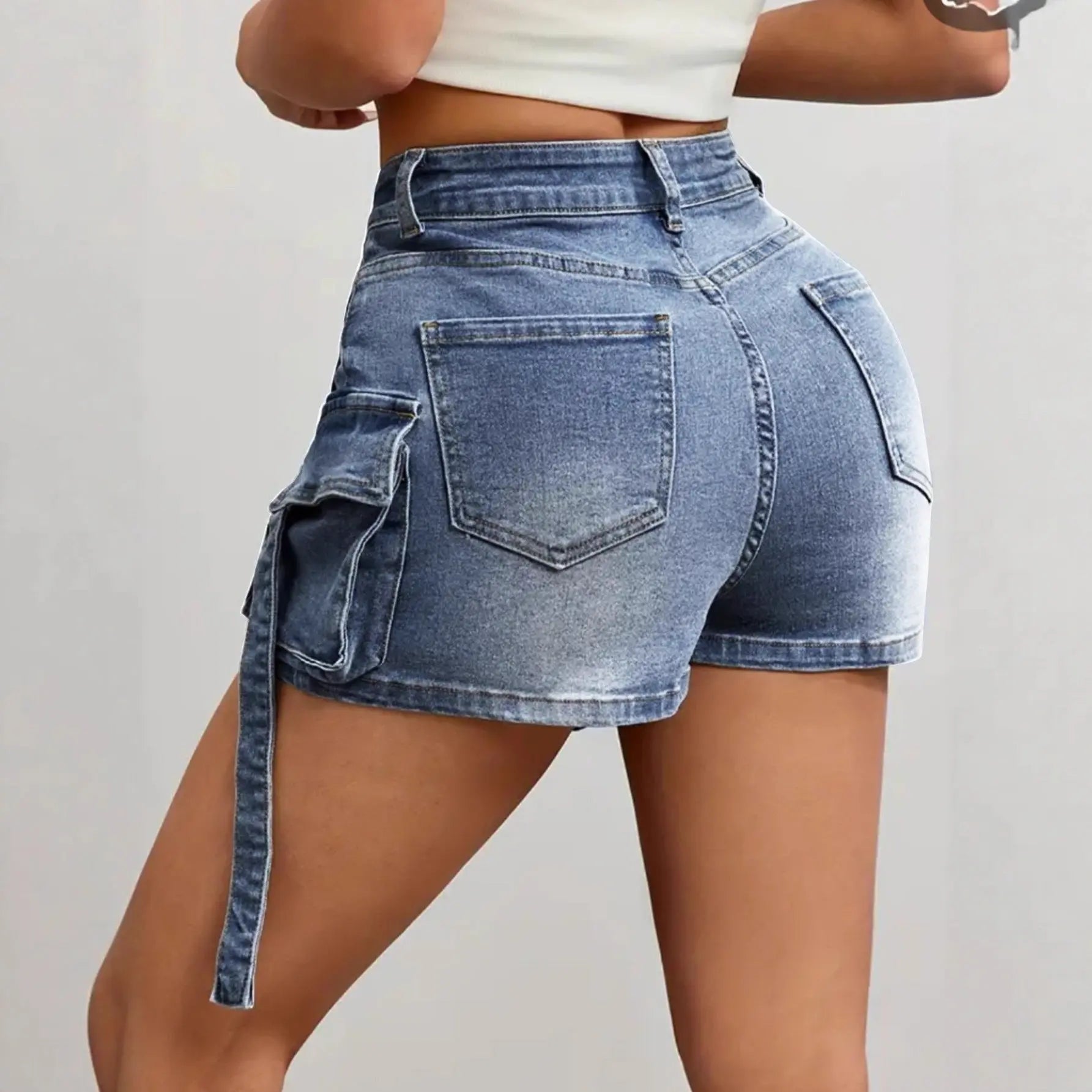 Jupe-Short Denim Femme – Style Moderne Addict Fashion