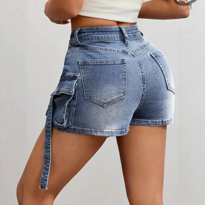 Jupe-Short Denim Femme – Style Moderne Addict Fashion
