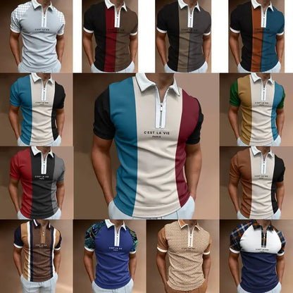 Polo de sport d’été pour homme Addict Fashion