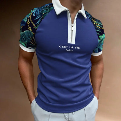 Polo de sport d’été pour homme Addict Fashion