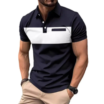 Polo homme à manches courtes Addict Fashion